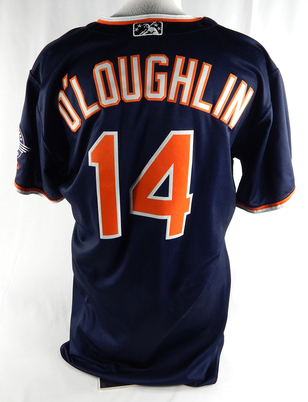 2024 Las Vegas Aviators Jack O'Loughlin #14 Game Used Navy Jersey 46 666 Pic2