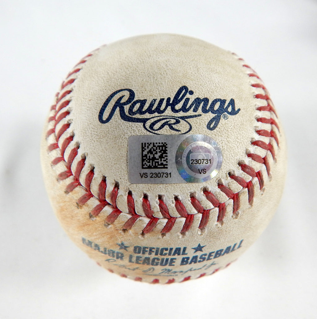 2023 Marlins Nationals Game Used Baseball Patrick Corbin Garrett Cooper Single 3 Pic2