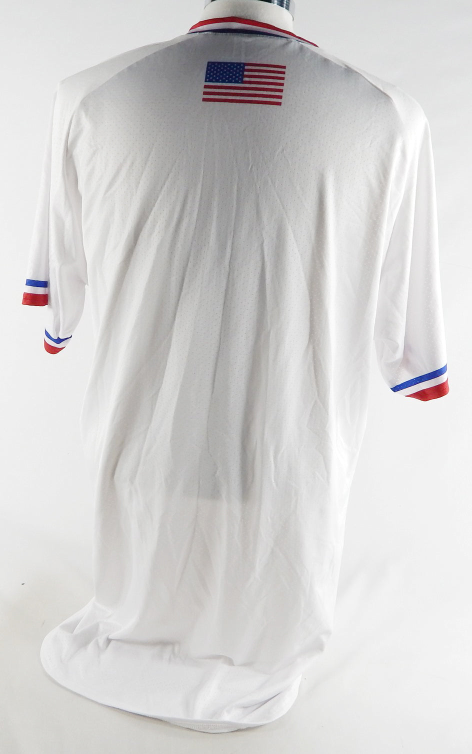 Kansas Jayhawks Blank Game Issued White Jersey Baseball 48 975 Pic2