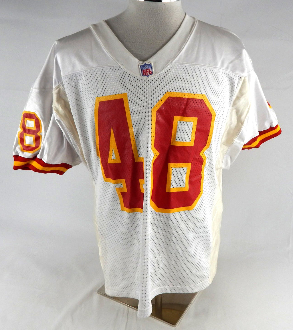Kansas City Chiefs Kirby #48 Game Used White Jersey 44 967