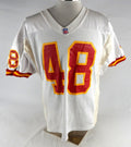 Kansas City Chiefs Kirby #48 Game Used White Jersey 44 967
