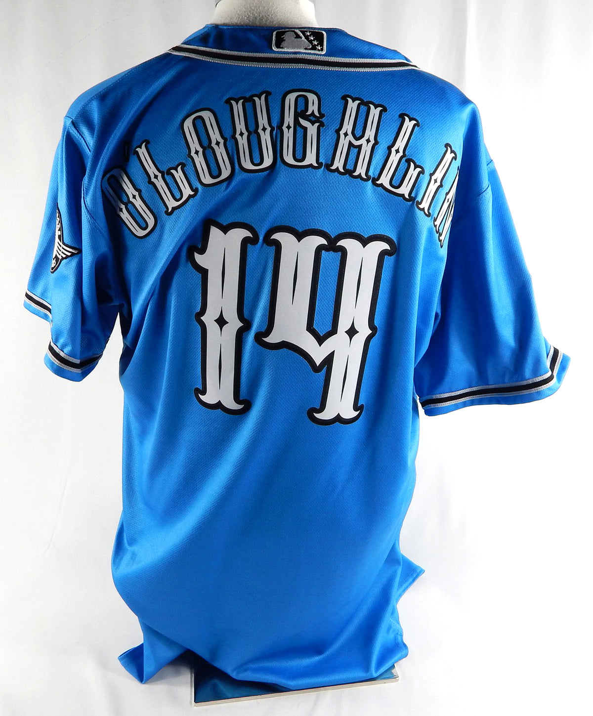 2024 Las Vegas Aviators Jack O'Loughlin #14 Game Used Blue Jersey Copa Diversion Pic2