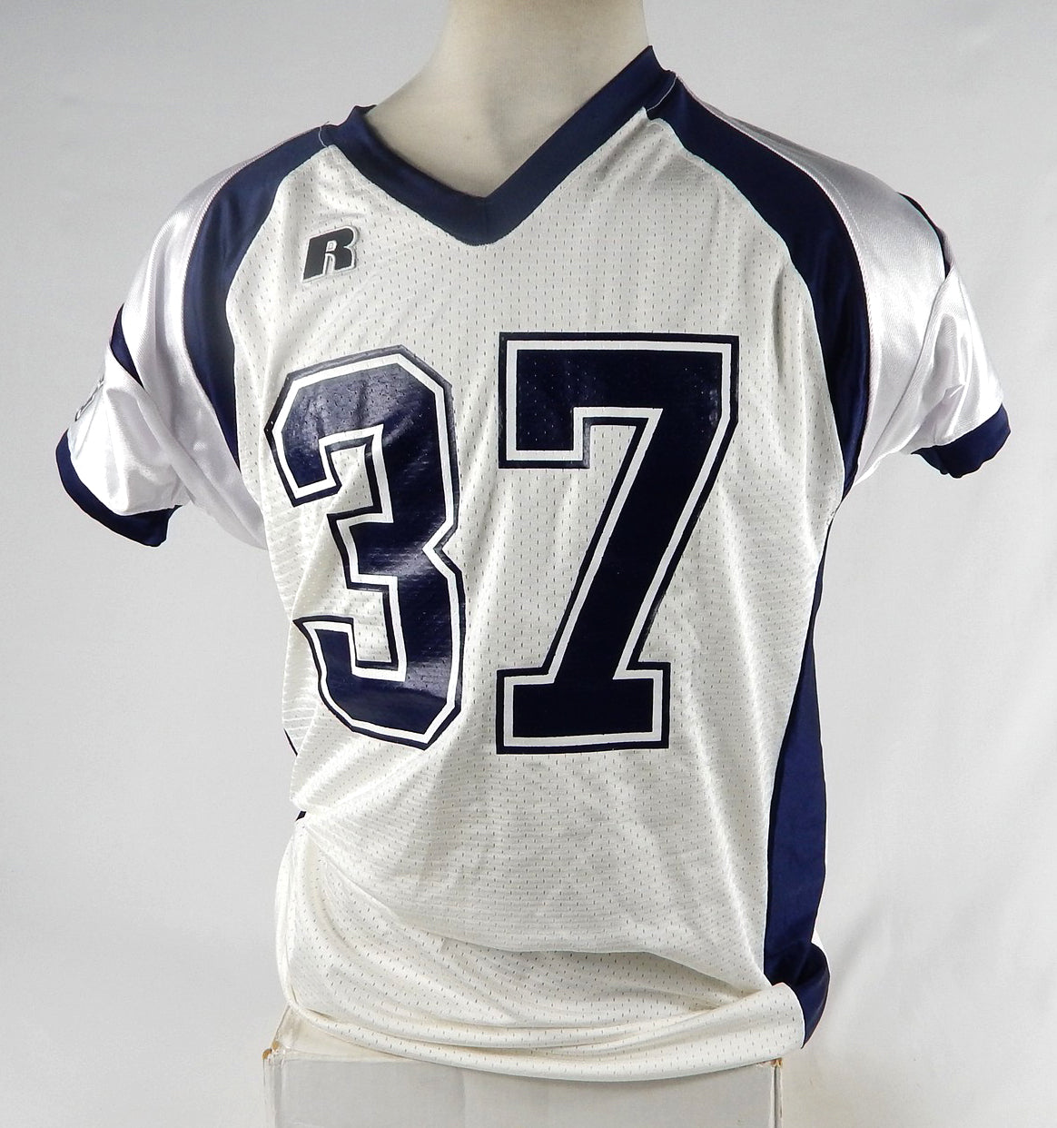 2000s Utah State Aggies #37 Game Used White Jersey XL 138
