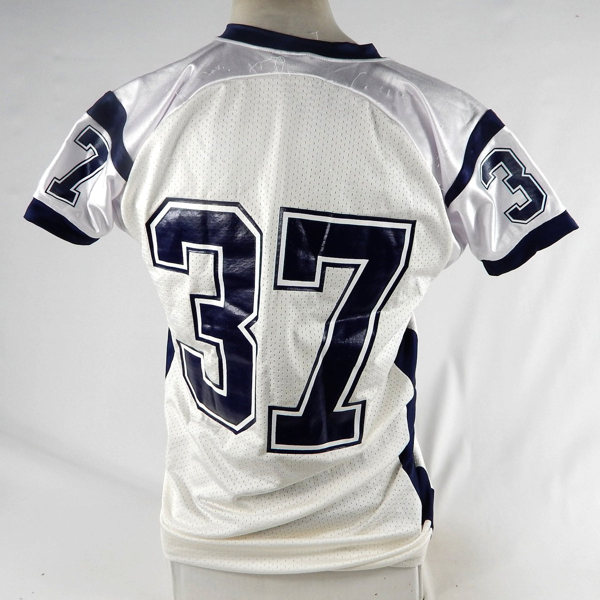 2000s Utah State Aggies #37 Game Used White Jersey XL 138 Pic2
