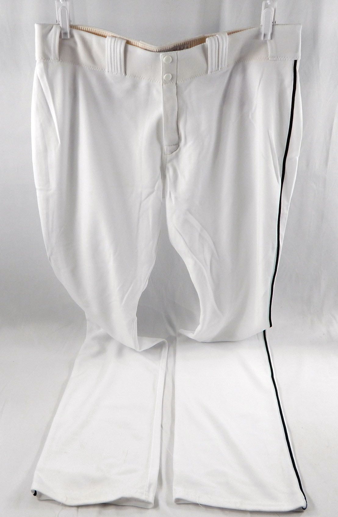 2013 Miami Marlins Jon Rauch #60 Game Used White Baseball Pants 42-48 DP113604