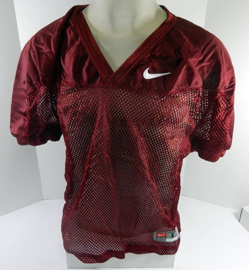 North Carolina Tar Heels UNC Game Used Red Practice Football Jersey 83