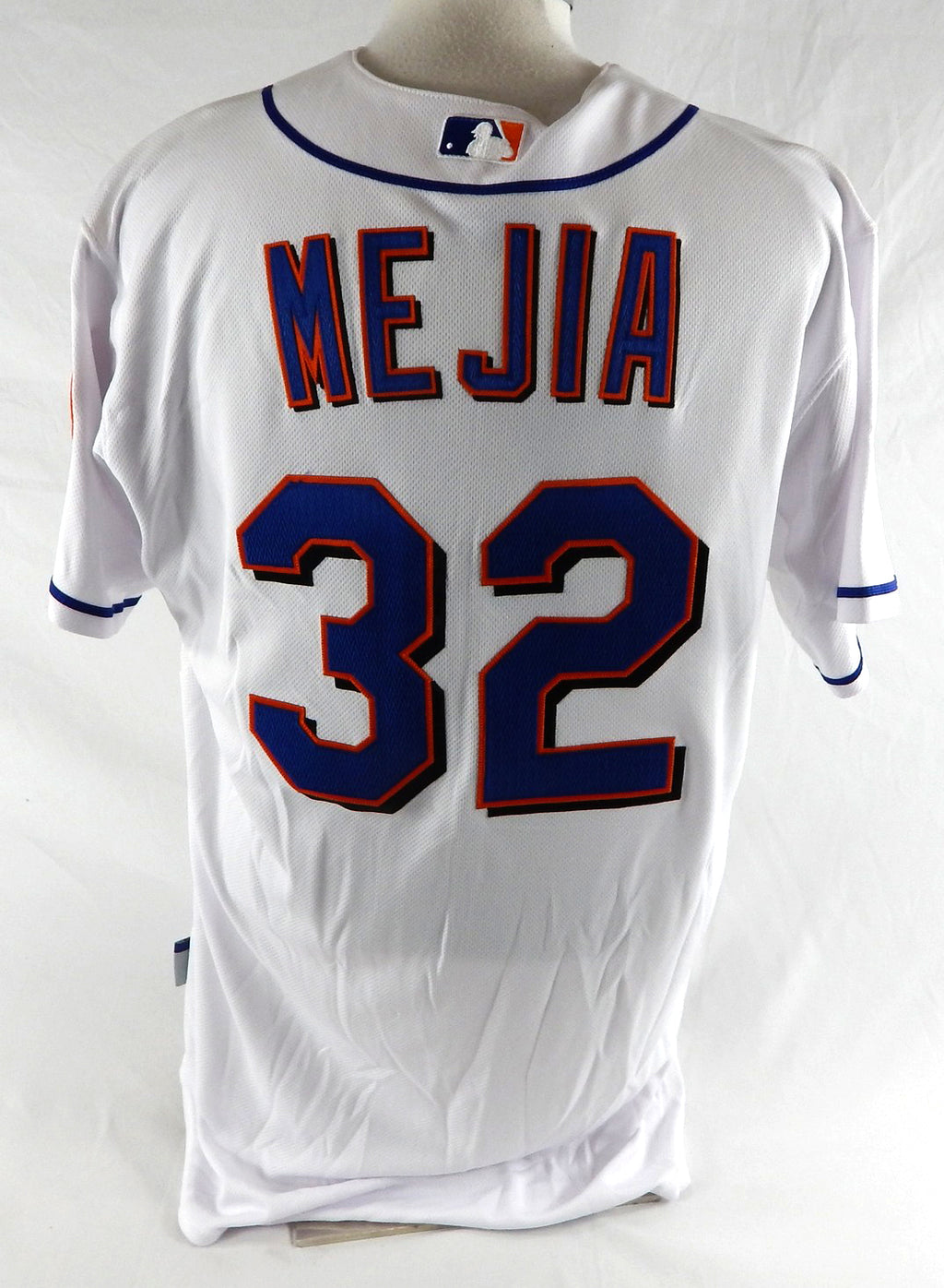 2011 New York Mets Jenrry Mejia #32 Game Issued White Jersey 46 403 Pic2