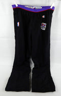1995-96 Toronto Raptors Jimmy King #24 Game Used Black Warm Up Pants 40 763