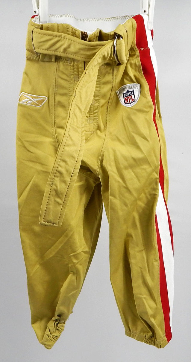 2009 San Francisco 49ers Game Issued Gold Pants 26 114