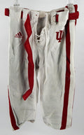 2004 Indiana Hoosiers Game Used White Pants 36 669