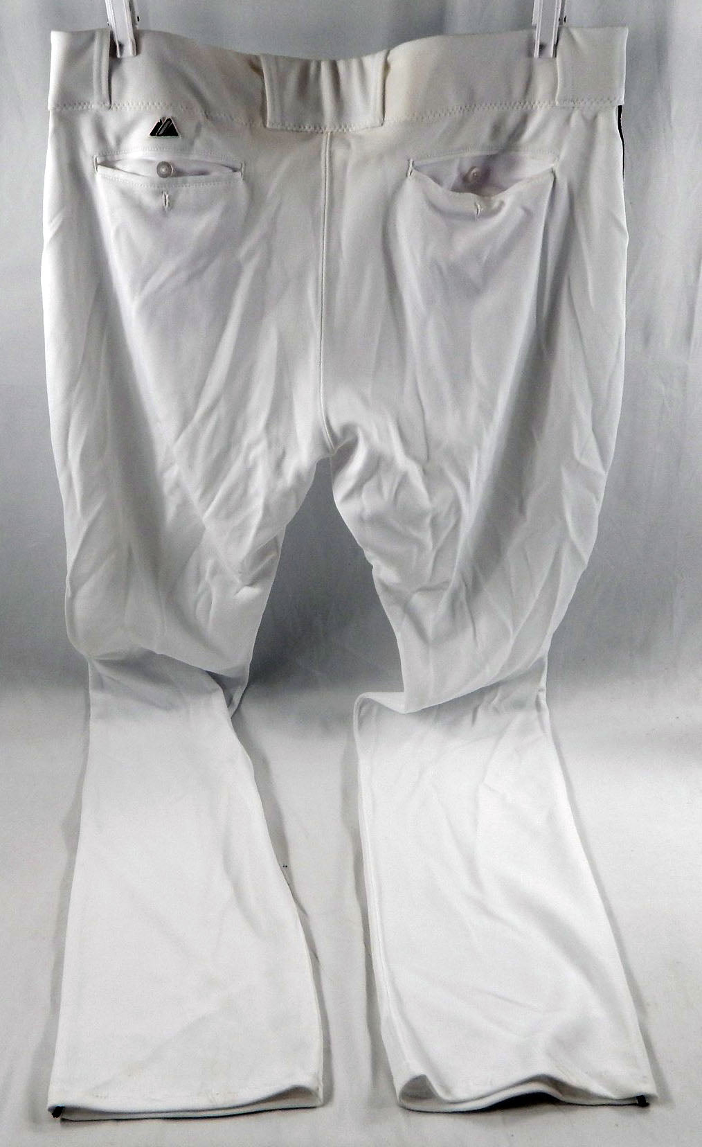 2013 Miami Marlins Jon Rauch #60 Game Used White Baseball Pants 42-48 DP113608 Pic2