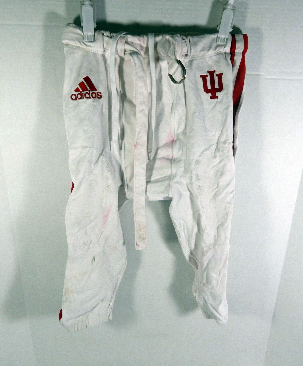 Indiana Hoosiers #66 Game Used White Pants XL DP62407