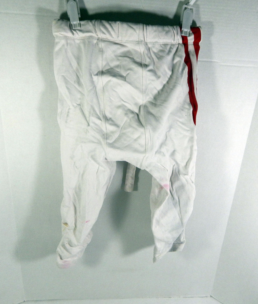 Indiana Hoosiers #66 Game Used White Pants XL DP62407 Pic2