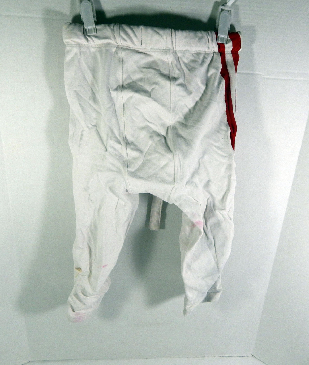 Indiana Hoosiers #66 Game Used White Pants XL DP62407 Pic2