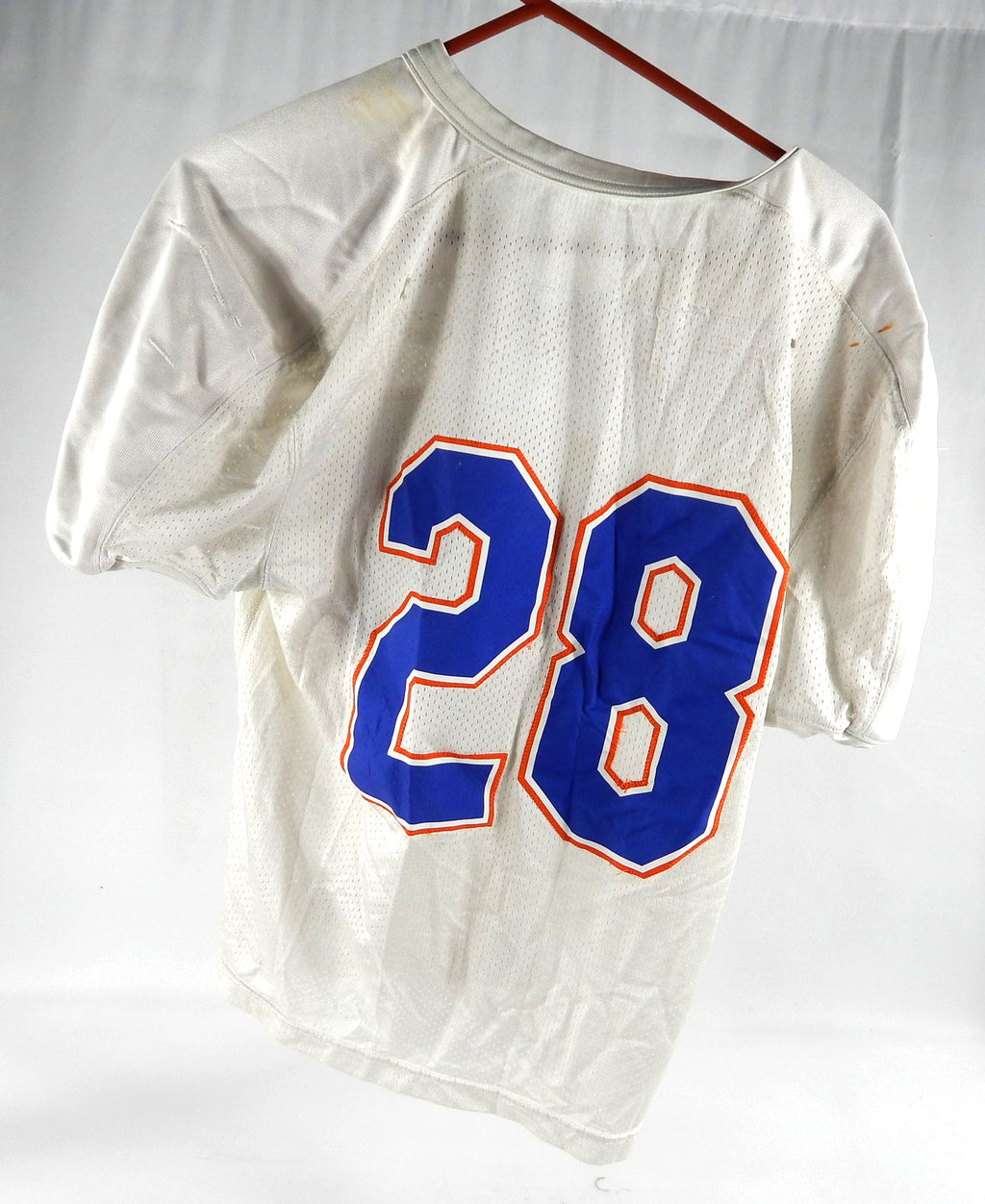 2000s Florida Gators #28 Game Used White Practice Jersey Football M DP86846 Pic2