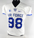 Air Force Falcons #98 Game Used White Jersey NP Rem XL 016
