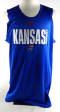 Kansas Jayhawks #21 Game Used Blue Practice Jersey Basketball 988