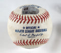 2023 Mets Nationals Game Used Baseball Corbin Baty PID Francisco Alvarez Walks