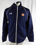 Womens Auburn Tigers Team Issued Navy Travel Jacket L 144