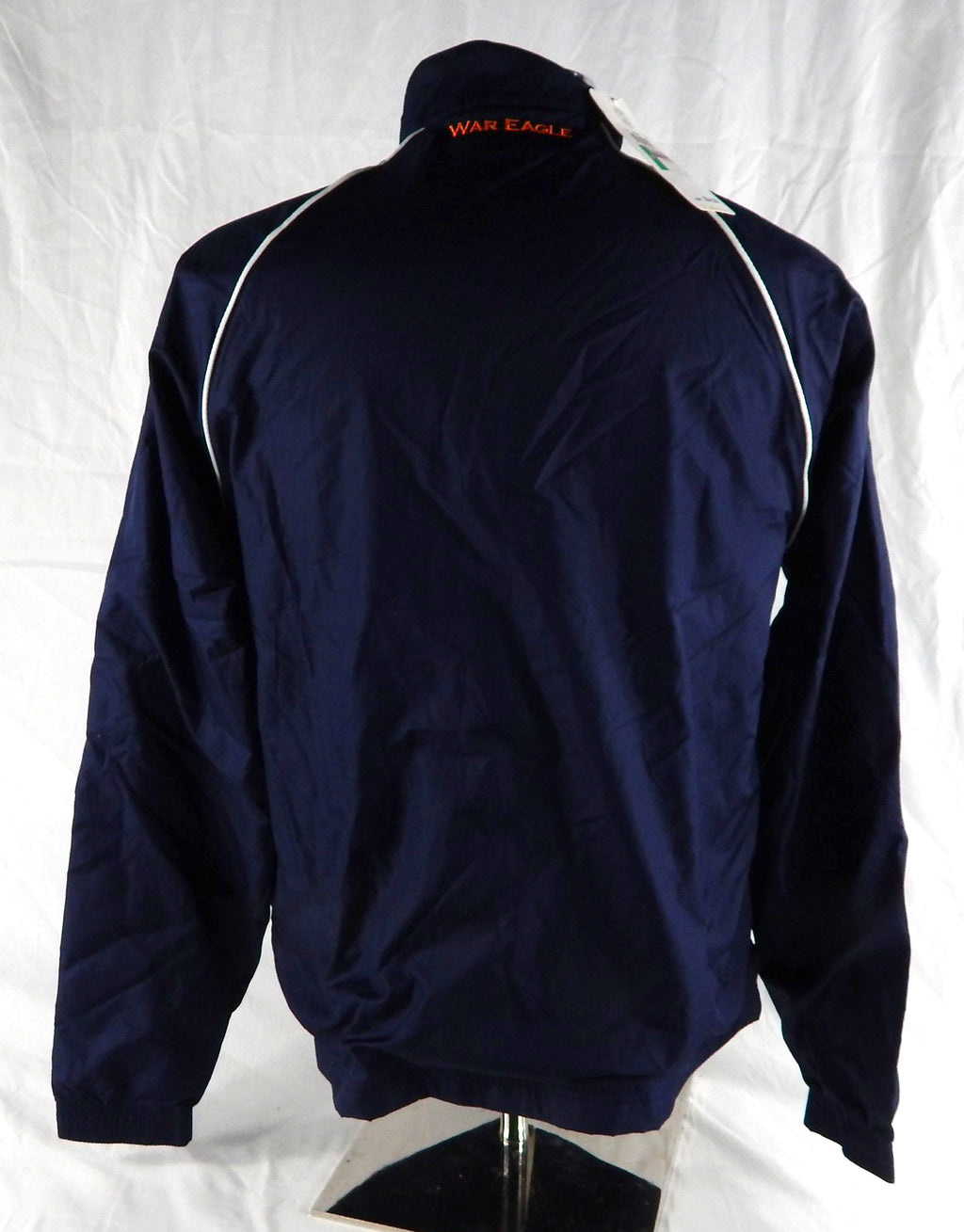 Womens Auburn Tigers Team Issued Navy Travel Jacket L 144 Pic2