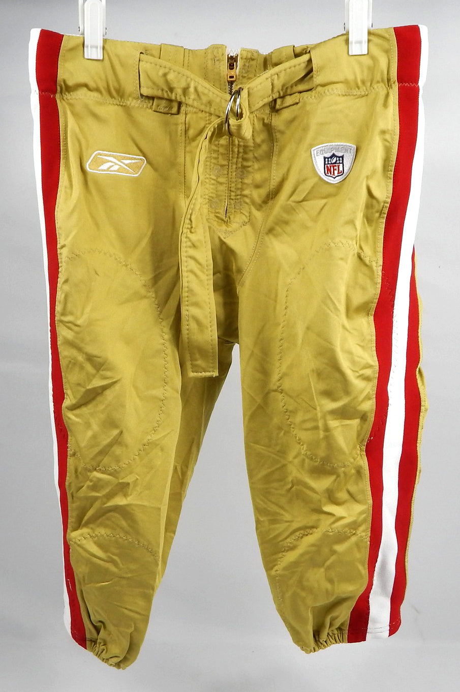 2009 San Francisco 49ers Game Issued Gold Pants 40 119