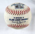 2023 Diamondbacks Nationals Game Used Baseball Jake Irvin Gerlaod Perdomo Foul 0