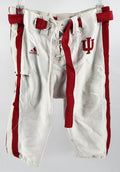 2004 Indiana Hoosiers #88 Game Used White Pants 36 673