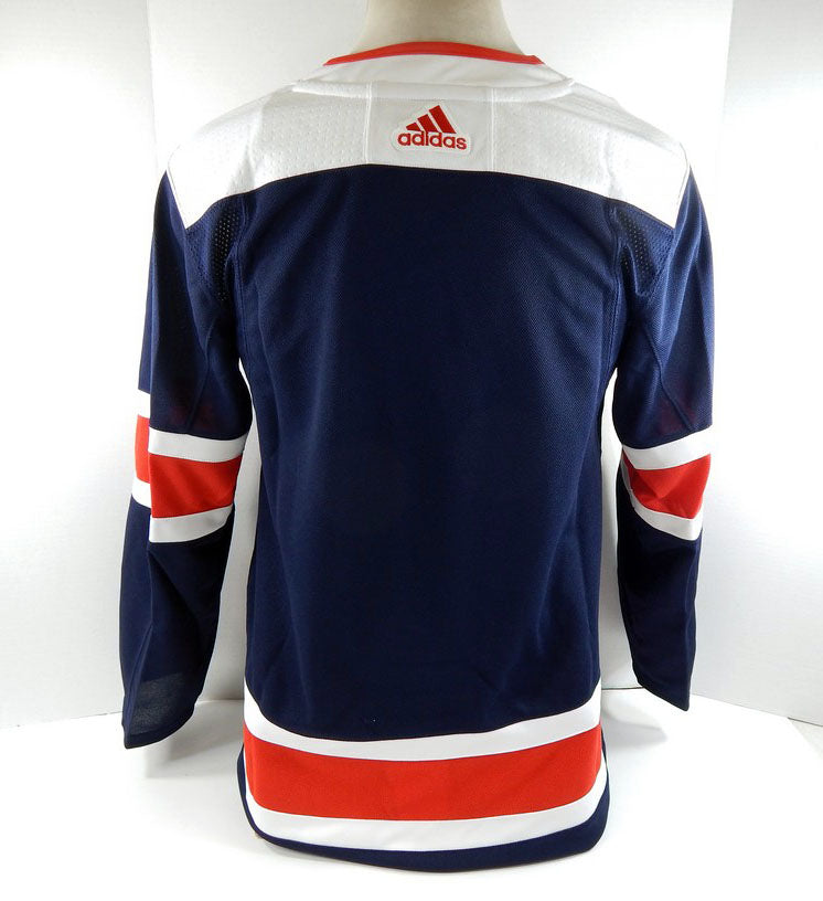 2020-24 Mens Washington Capitals Blank Authentic Navy Jersey Adidas NWT 46 34S Pic2