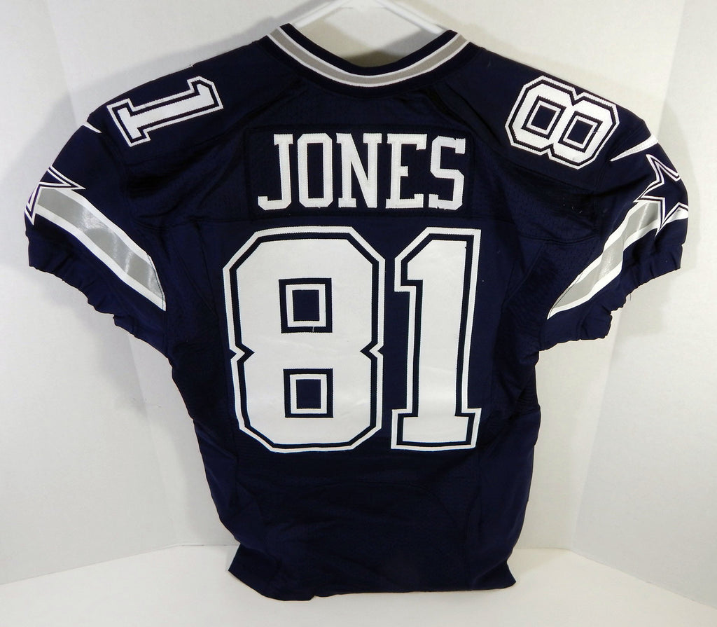 2015 Dallas Cowboys Andy Jones #81 Game Issued Navy Jersey 42 DP15547