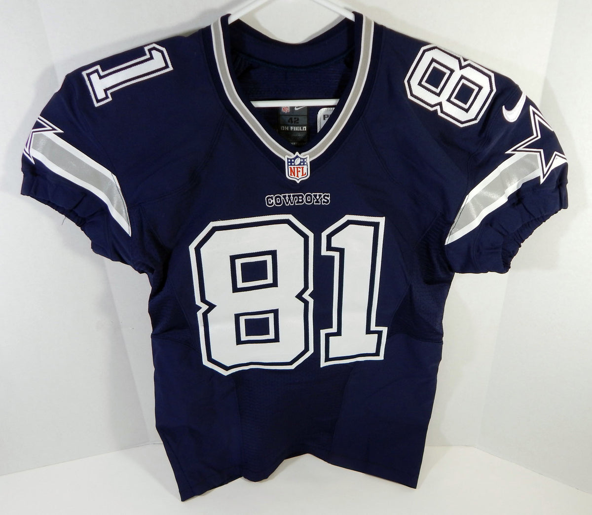 2015 Dallas Cowboys Andy Jones #81 Game Issued Navy Jersey 42 DP15547 Pic2