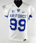 Air Force Falcons #99 Game Used White Jersey NP Rem XL 019