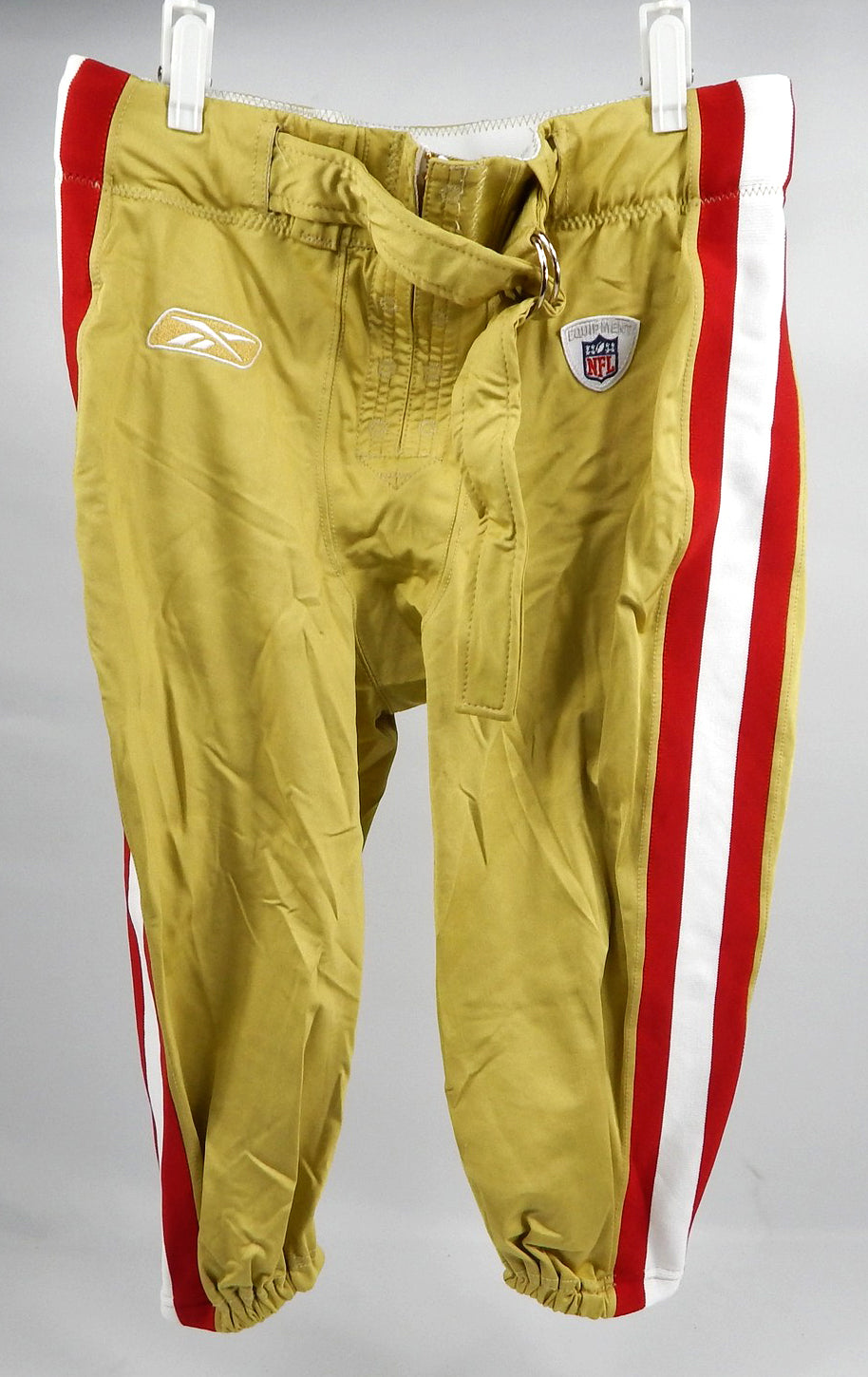2009 San Francisco 49ers Game Issued Gold Pants 40 121
