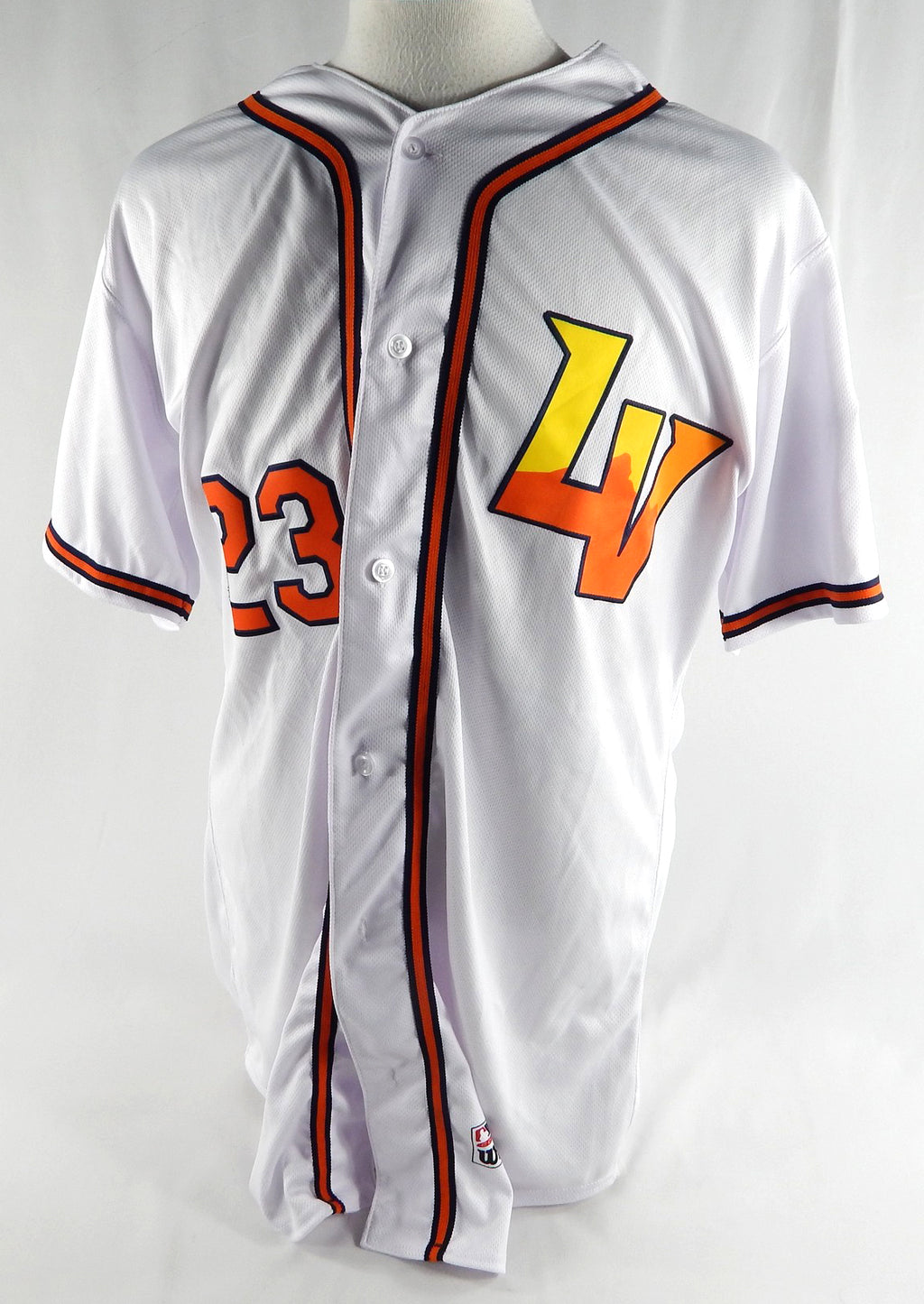 2024 Las Vegas Aviators Hogan Harris #23 Game Used White Jersey 46 221