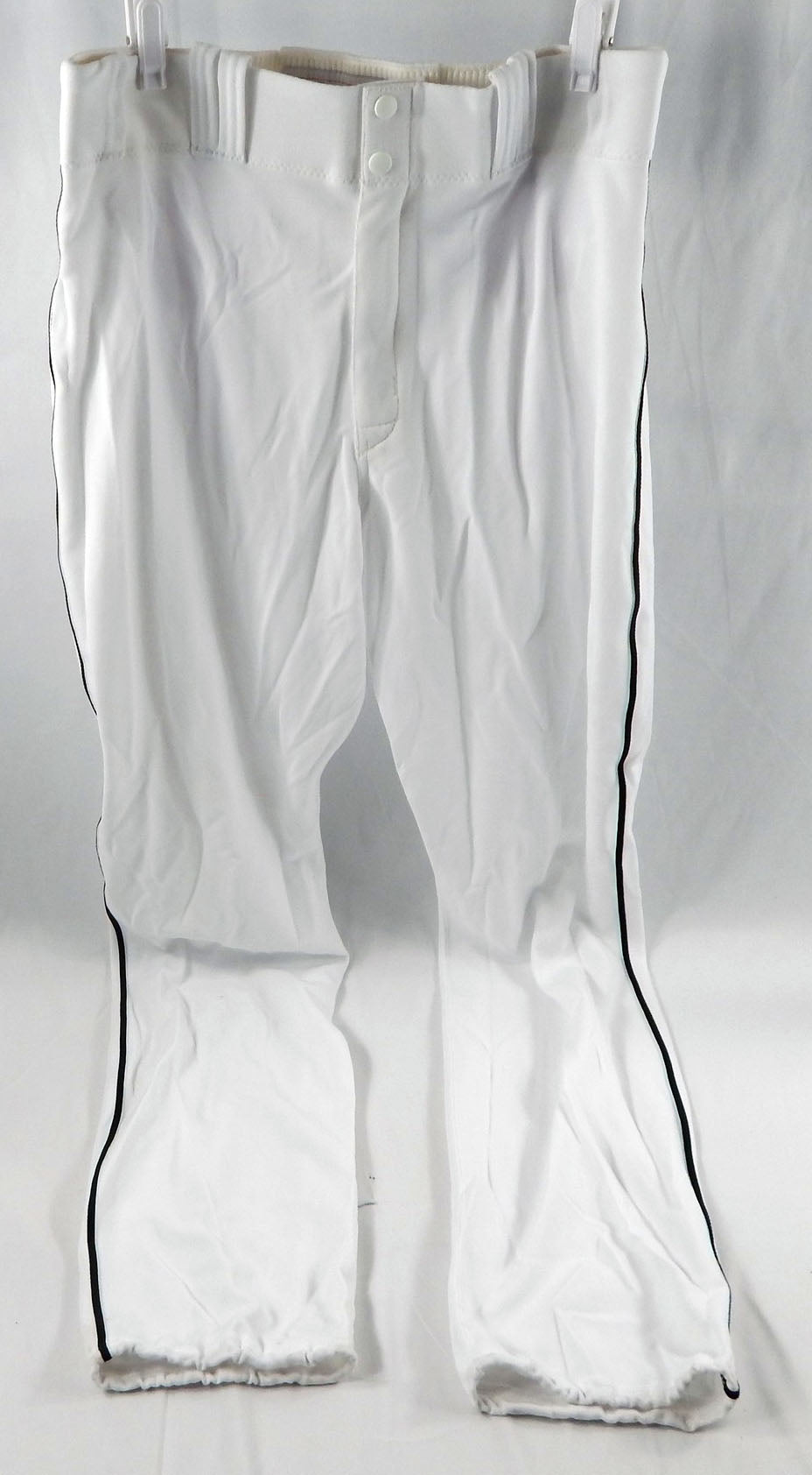 2012 Miami Marlins Greg Dobbs #29 Game Used White Baseball Pants 34-43 DP113614