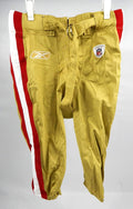 2009 San Francisco 49ers Game Issued Gold Pants 36 124