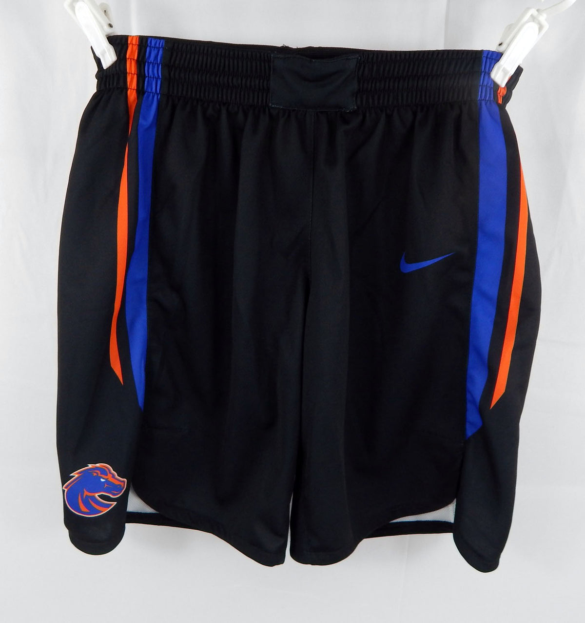 2019-20 Boise State Broncos Game Used Black Shorts Basketball M 773