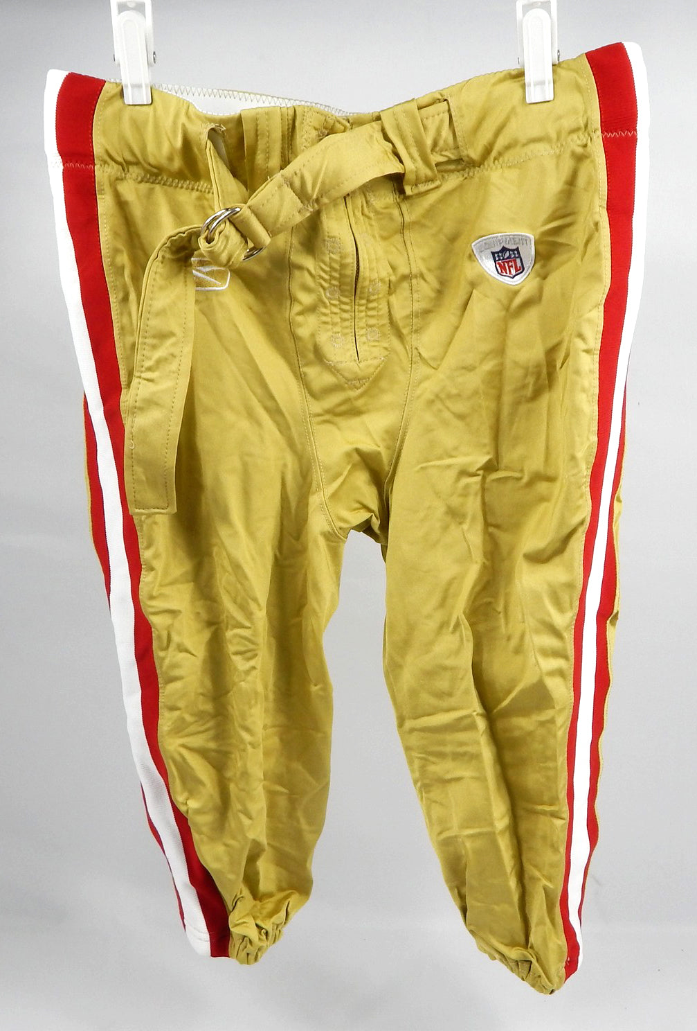 2009 San Francisco 49ers Game Issued Gold Pants 42 125