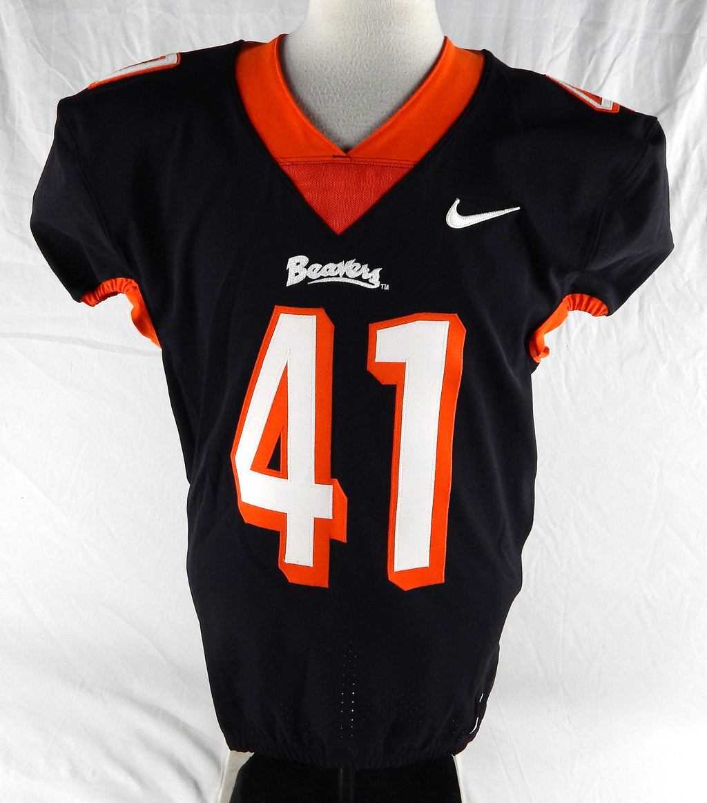 2020 Oregon State Beavers #41 Game Issued Black Jersey Football L 151