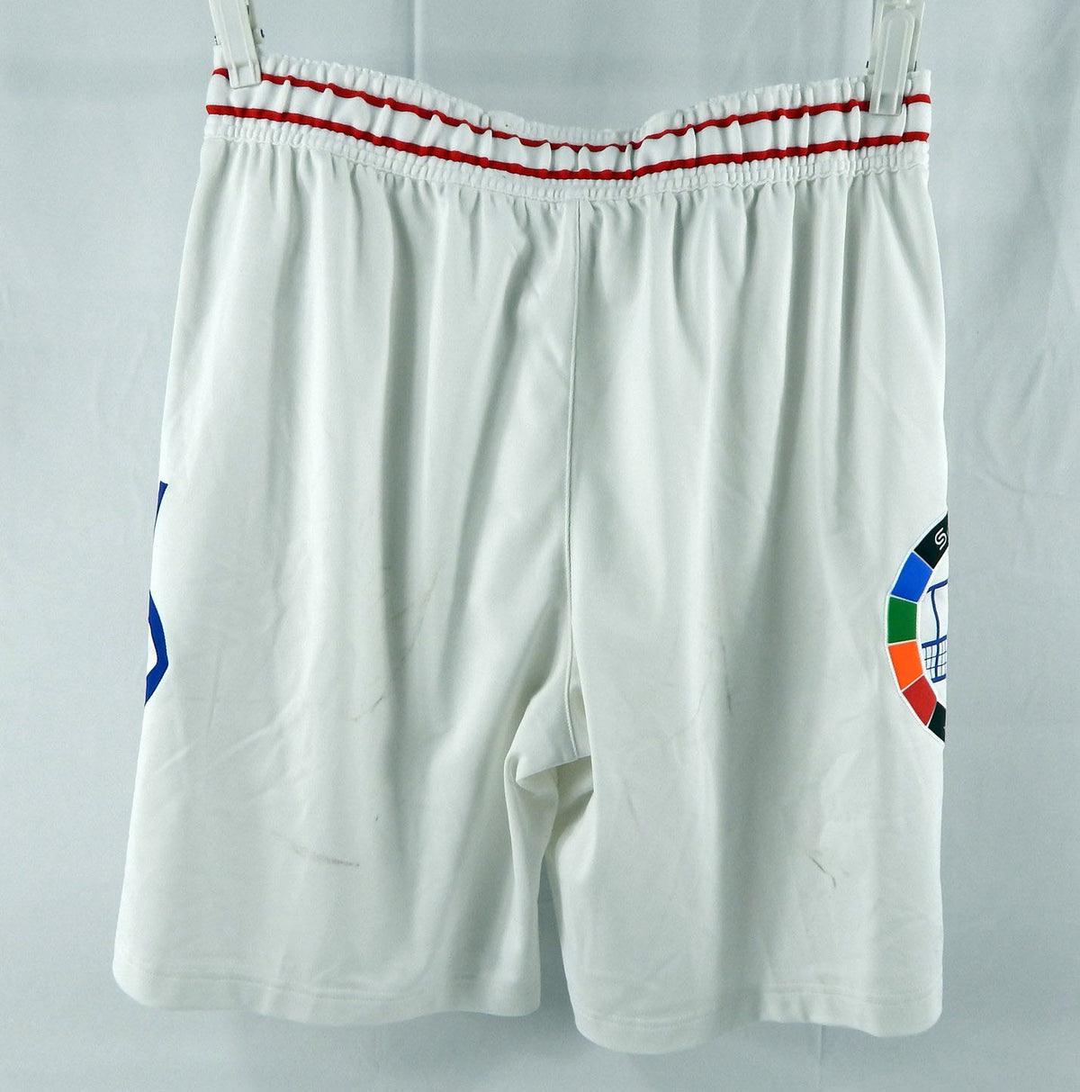 2024-25 Philadelphia 76ers Jalen Hood-Schifino #17 Game Used White Shorts City 3 Pic2