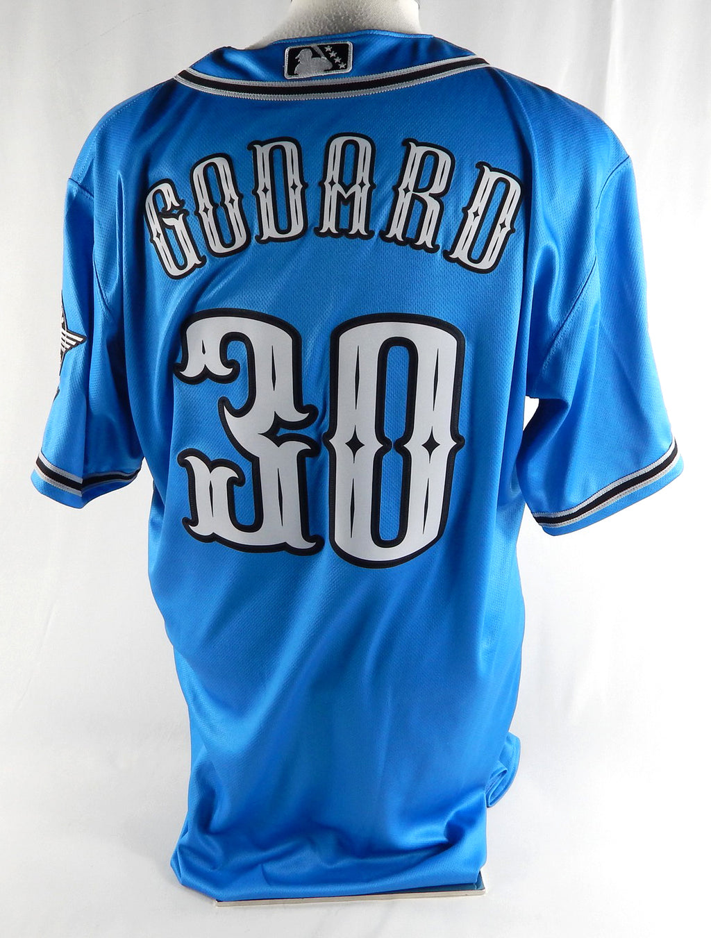 2024 Las Vegas Aviators Javier Godard #30 Game Issued Blue Jersey Copa Diversion Pic2