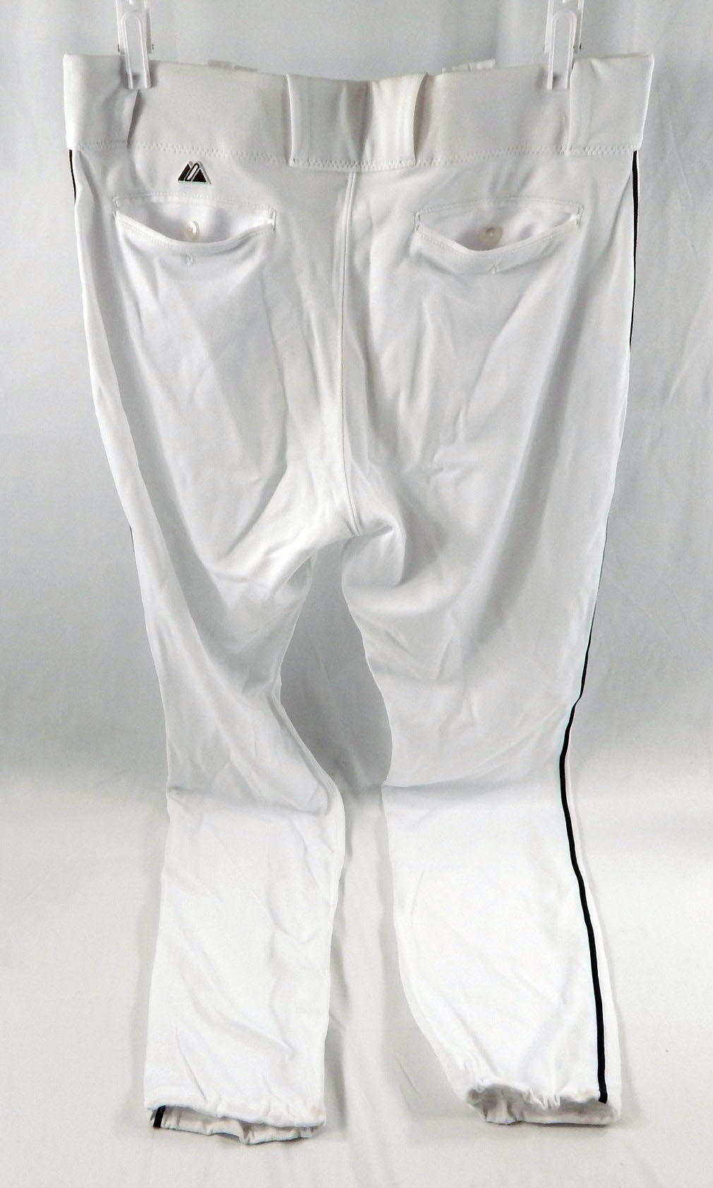 2012 Miami Marlins Greg Dobbs #10 Game Used White Baseball Pants 38-48 DP113618 Pic2