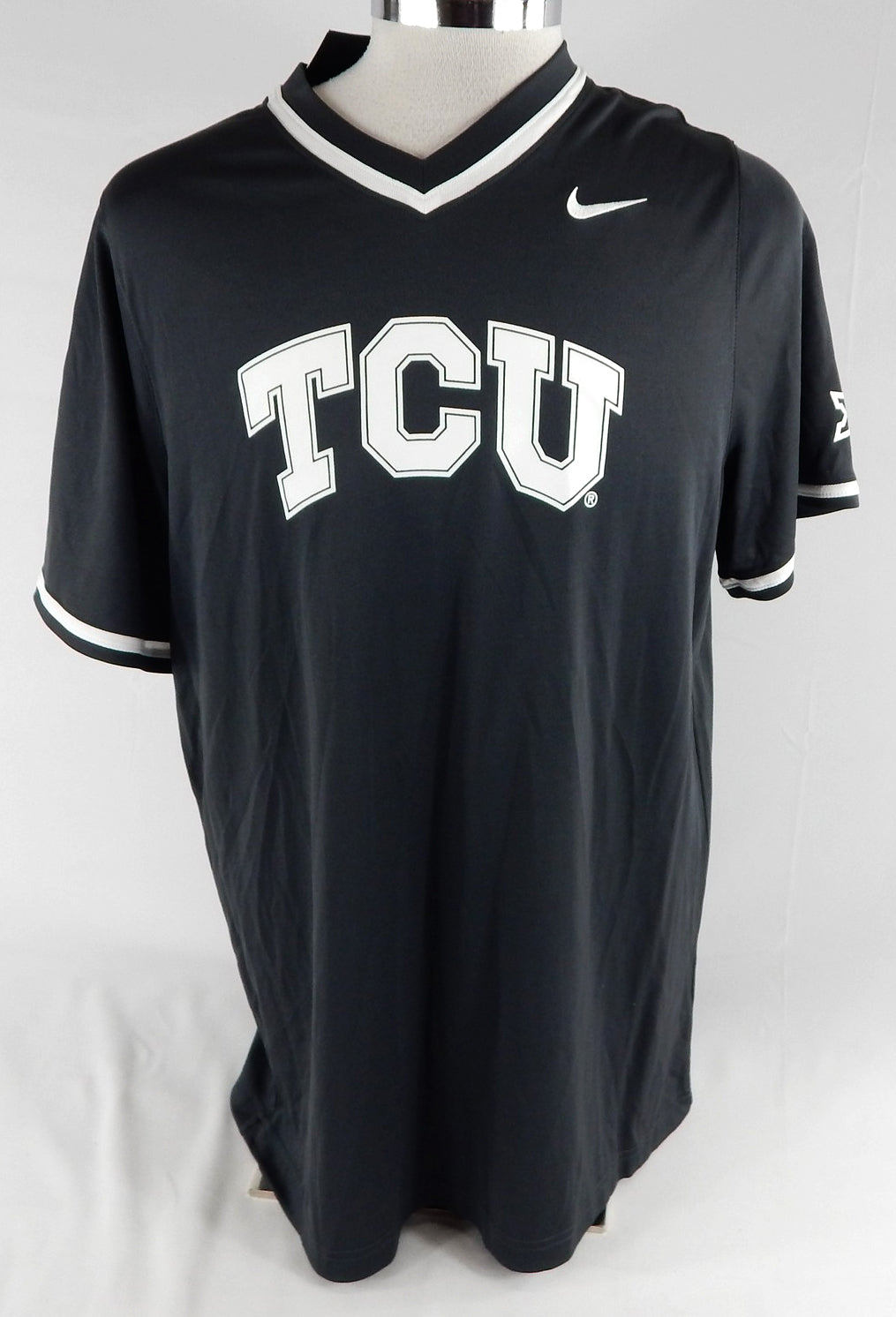 2020 Texas Christian TCU Frogs #2 Game Issued Grey Practice Jersey Baseball 88