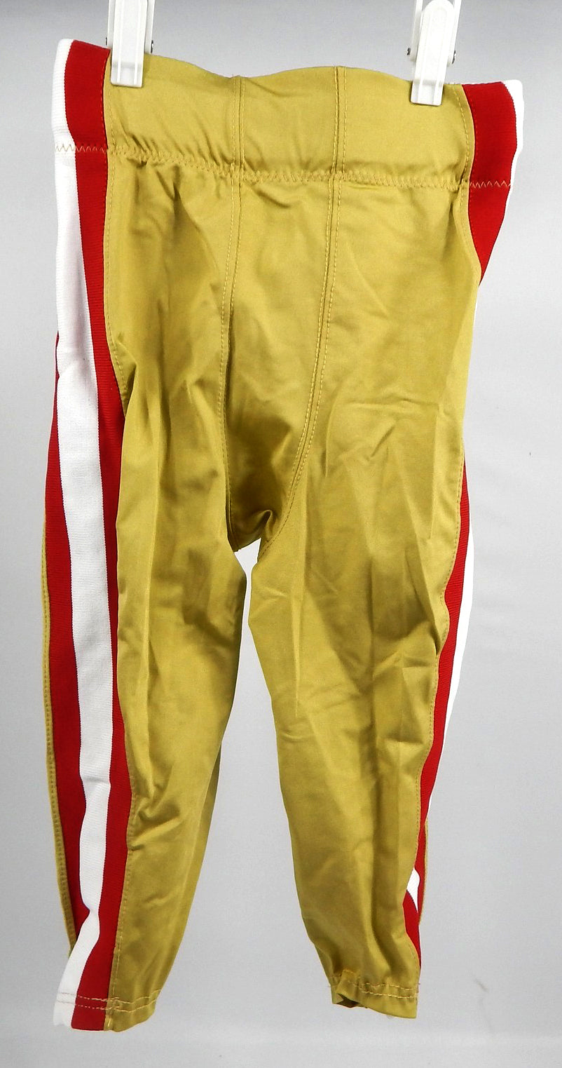 2010 San Francisco 49ers Game Issued Gold Pants 26 127 Pic2