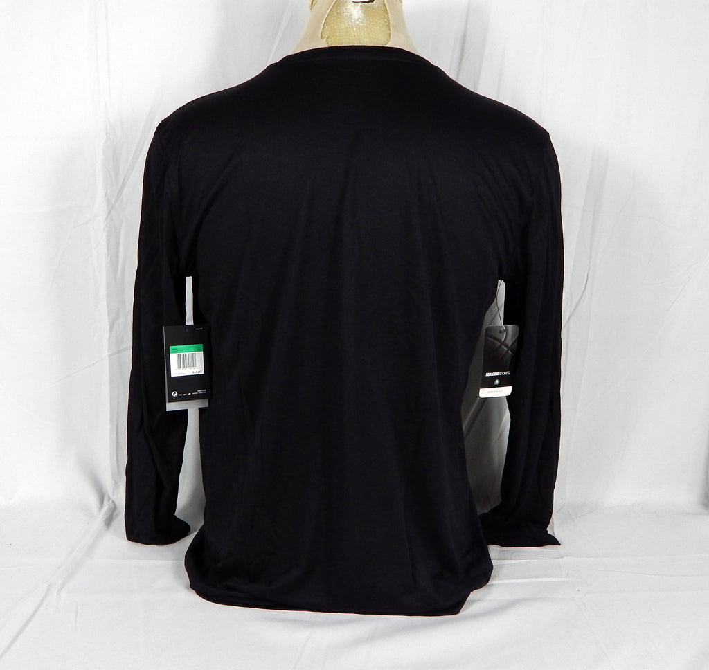 2018-19 Detroit Pistons Team Issued Black Long Sleeve Training Shirt 010 XL S Pic2