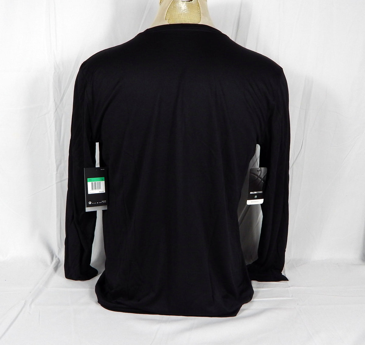 2018-19 Detroit Pistons Team Issued Black Long Sleeve Training Shirt 010 XL S Pic2