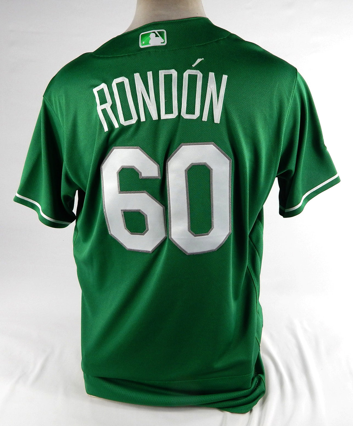 2022 St. Louis Cardinals Angel Rondon #60 Game Issued Green Jersey St Patricks 4