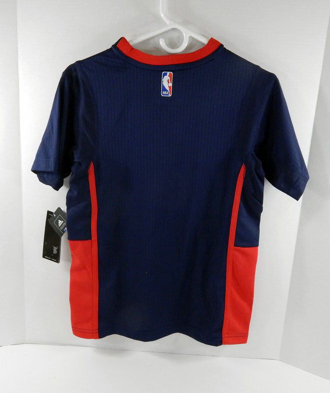 2014-15 Youth Detroit Pistons Blank Swingman Navy Jersey Adidas NWT 39S Pic2