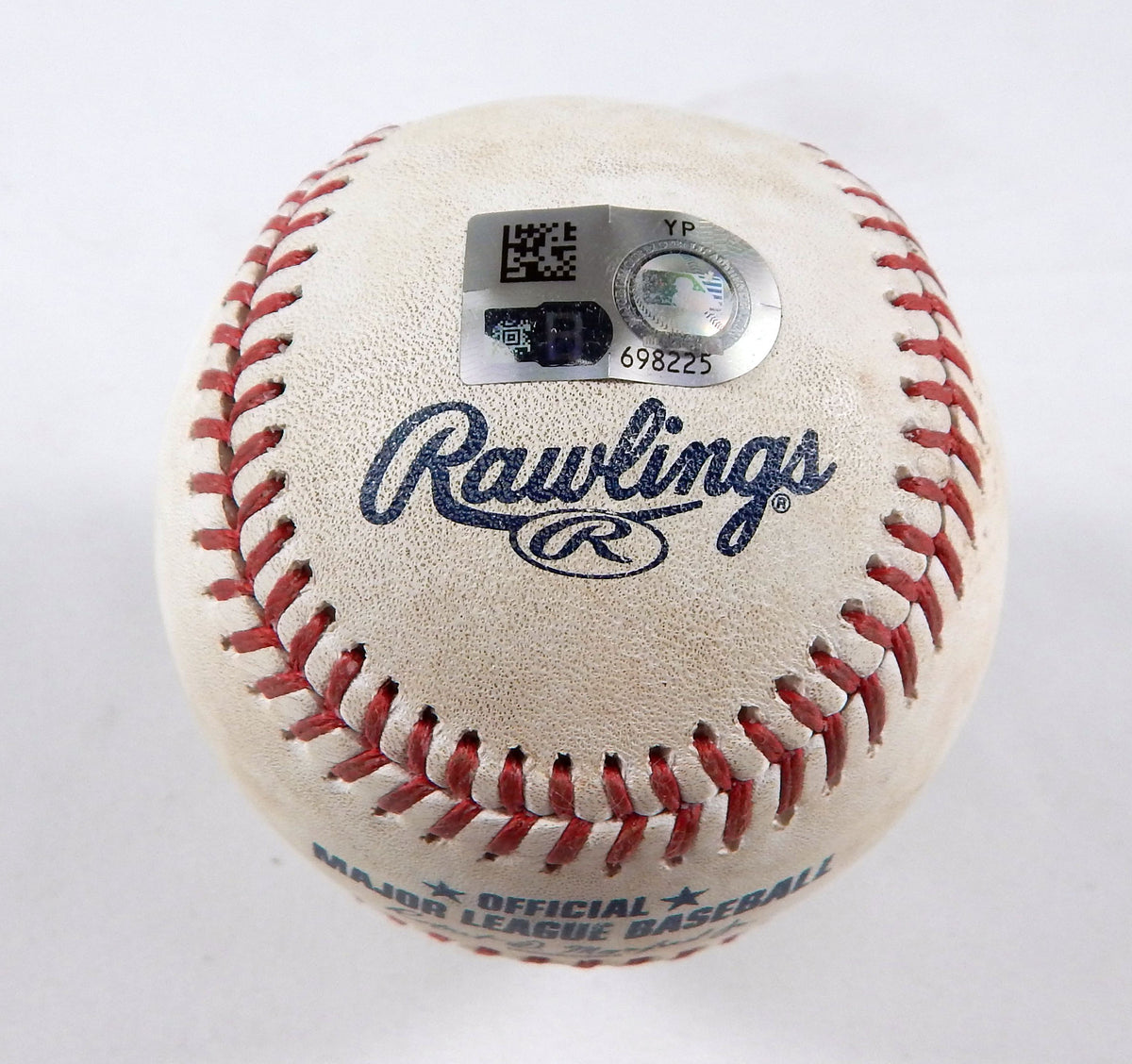 2023 Cardinals Nationals Game Used Baseball Miles Mikolas Keibert Ruiz lineout9 Pic2