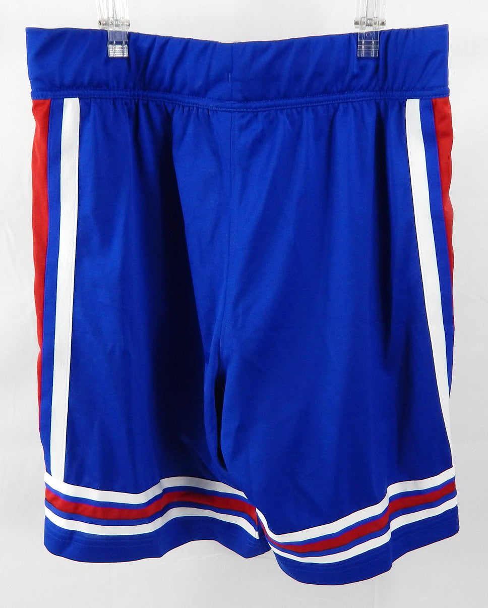 2020-21 Kansas Jayhawks #23 Game Used Blue Shorts M 684 Pic2