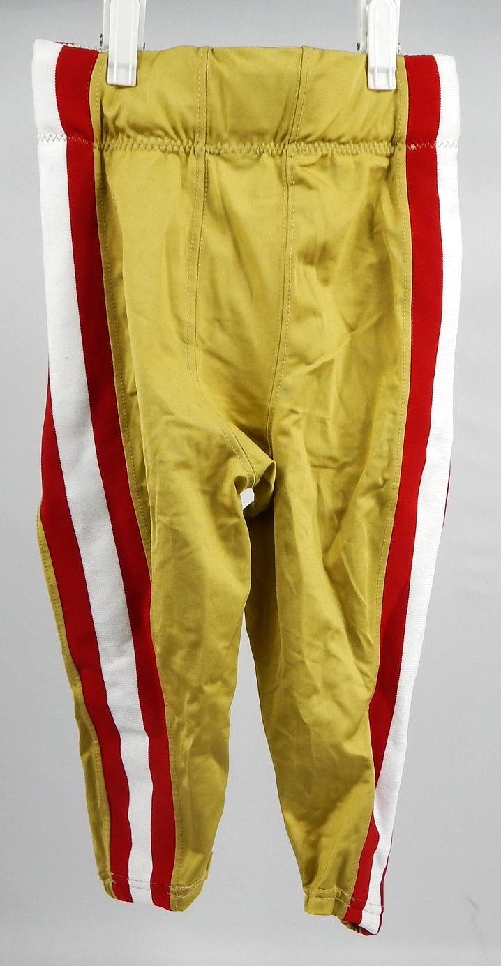 2009 San Francisco 49ers Game Issued Gold Pants 26 130 Pic2